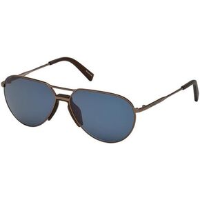 Ermenegildo Zegna EZ0096-37V المعادن النظارات الشمسية البرونزية 59 ملم in Kuwait