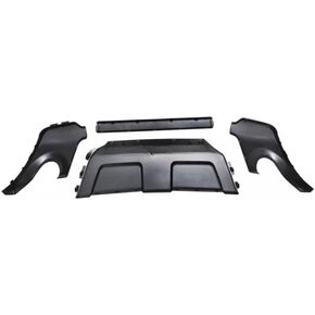 المصد الخلفي Lower FaLance لوحة Kit LR026329 LR026328 متوافق مع 2012-2019 Range Rover Evoque 4 قطع الخلفية شريط التمرير الخلفي يعزز تصميم المصد الخلفي تصميم in Kuwait