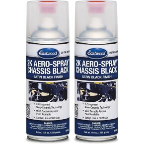 Eastwood 2K Aerospray Chassis Frame Black Satin Frame and Suspension Pray Paint | 12 أوقية aerosol | 1 حزمة in Saudi Arabia