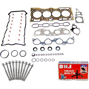 DNJ HGB6571 Cylinder Head Gasket Set with Head Bolt Kit for 2007-2013 Nissan Altima Sentra 2.5L L4 16V DOHC 2488cc in Kuwait