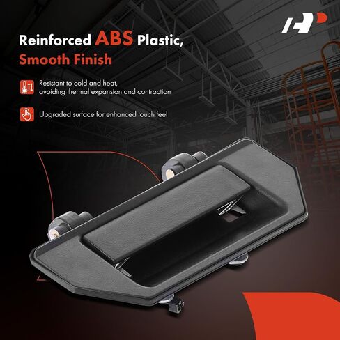 A-Premium Tailgate Handle Liftgate Latch Handle Compatible with Nissan Frontier 1998-2000, D21 1986-1994, Pickup 1995-1997, Textured Black, Replace# 90606-8Z360, 90606-01G01 in Saudi Arabia