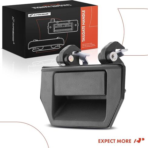 A-Premium Tailgate Handle Liftgate Latch Handle Compatible with Nissan Frontier 1998-2000, D21 1986-1994, Pickup 1995-1997, Textured Black, Replace# 90606-8Z360, 90606-01G01 in Saudi Arabia