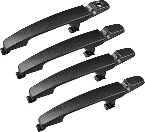jdmon 4pcs مقابض الباب الخارجي بديل لـ Ford Focus 2009 2009 2010 2011 ركاب السائق الخلفي الأمامي خارج المقبض الخارجي بديل لـ 8S4Z-5422404-AA 8S4Z-54218A14-AA 8S4Z-5422088-AA in Saudi Arabia