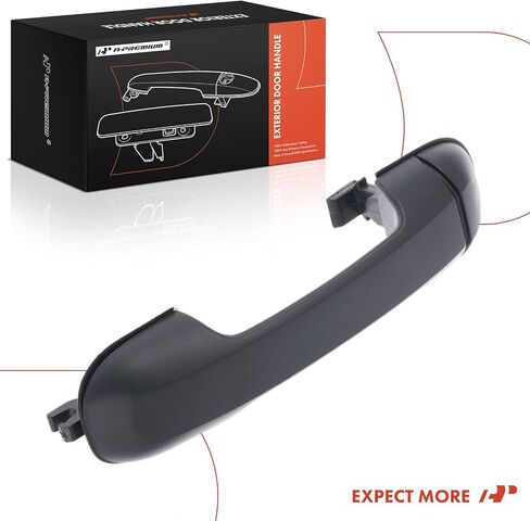 A-Premium Front or Rear Side Exterior Door Handle Compatible with Ford Transit Connect 2010 2011 2012 2013, Textured Black, Replace# 2T14-V22404-AD in Saudi Arabia
