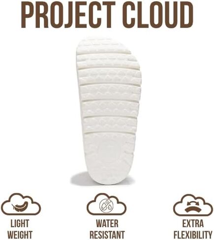 Project Cloud Genuine Leather Clogs for Women - Memory Foam Arch Support Women Footwear Womens Casual Shoes, Non-Slip Platform Clogs Mules for Women 2024 - Women Shoes (Benton Chunky) in Kuwait