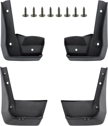 08P00TVA100 الطين اللوحات الطينية سبلاش حراس Mudguards Mudguards الأمامية والخلفية اليسار واليمين ل Honda Accord 2018 2019 2020 2021 2022 سيدان 4-باب (ليس للنموذج الهجين) ، حزمة 4 in Saudi Arabia