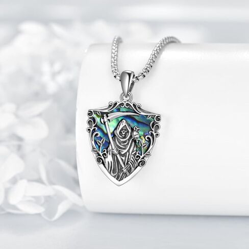 URONE SAINT JUDE/SANTA MUERTE/PHARAOH/SAINT Christopher/Baphomet NETLACE 925 Sterling Silver Dener in Saudi Arabia