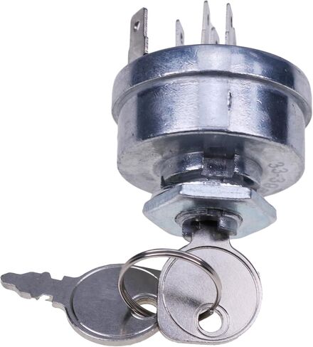 Ignition Switch Keys 33-398 AM38227 430-110 03602300 Compatible with JD 316 318 420-108 111 111H 112 112L 116 116H - GS25 GS30 GS45 GS75 in Saudi Arabia