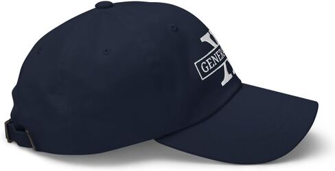 NG GenX Curved Bill Embroidered Cap Relaxed Fit Low Crown Adjustable Generation X Dad Hat in Saudi Arabia
