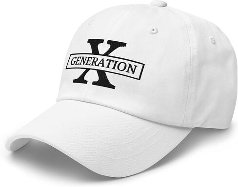 NG GenX Curved Bill Embroidered Cap Relaxed Fit Low Crown Adjustable Generation X Dad Hat in Saudi Arabia