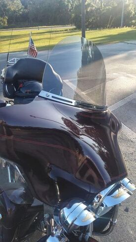 12" Light Tint Windshield Compatible with Harley Davidson Street Glide/Electra Glide/Ultra Classic/Tri-Glide 1996-2013 Models in Saudi Arabia