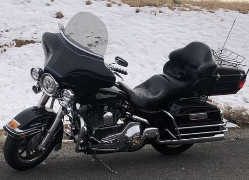 12" Light Tint Windshield Compatible with Harley Davidson Street Glide/Electra Glide/Ultra Classic/Tri-Glide 1996-2013 Models in Saudi Arabia