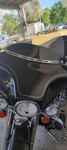 12" Light Tint Windshield Compatible with Harley Davidson Street Glide/Electra Glide/Ultra Classic/Tri-Glide 1996-2013 Models in Saudi Arabia