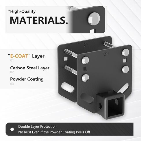 RV Bumper 2 "Trailer Hitch مستقبل نوبات من 2 بوصة إلى 4 بوصة عوارض المصد الخلفي ، 3500 رطل ترقية السحب قطر محول مفتوح لرفوف شحن دراجة حاملات الكرة RV الإطارات in Saudi Arabia