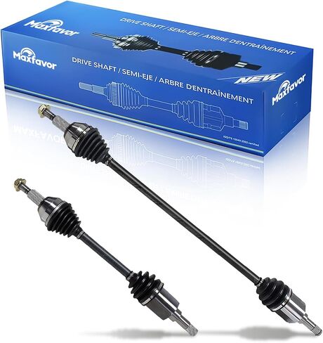 Maxfavor Pair CV Axle Front Front For For 2009 2010 Chrysler Town & Country ، 2008 2009 2010 Dodge Grand Caravan 3.3L V6 DRIVER LESED و CV CONSION SHAFT أو جانب الركاب NCV12503 NCV12504 in Saudi Arabia
