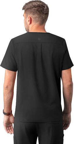 Adar Addition Scrubs for Men - Modern Multi Pocket V-Neck Scrub Top in Saudi Arabia