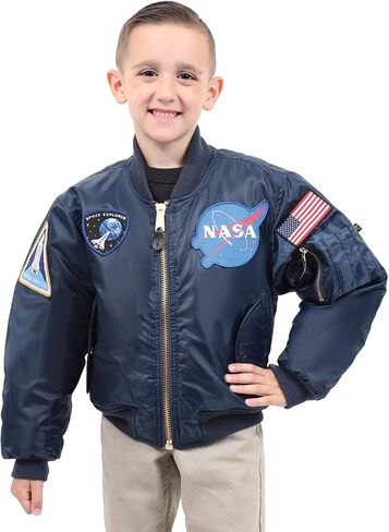 Rothco Kids NASA MA-1 Flight Jacket, M in Saudi Arabia