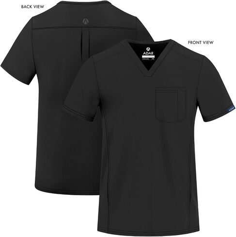 Adar Addition Scrubs for Men - Modern Multi Pocket V-Neck Scrub Top in Saudi Arabia