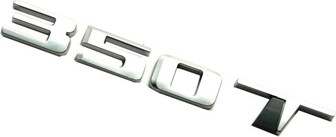 1PC 350T شعار شعار متوافق مع CT4 CT5 XT4 XT5 الخلفية Turnk 350 T شارة 3D لوحة (أسود لامع) in Kuwait