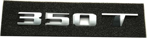 1PC 350T شعار شعار متوافق مع CT4 CT5 XT4 XT5 الخلفية Turnk 350 T شارة 3D لوحة (أسود لامع) in Kuwait