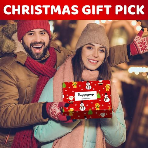 جوارب HAPPYPOP لهدايا عيد الميلاد للرجال والنساء - جوارب سانتا السرية لعيد الميلاد للأم والأب، جوارب سانتا لعيد الميلاد in Kuwait