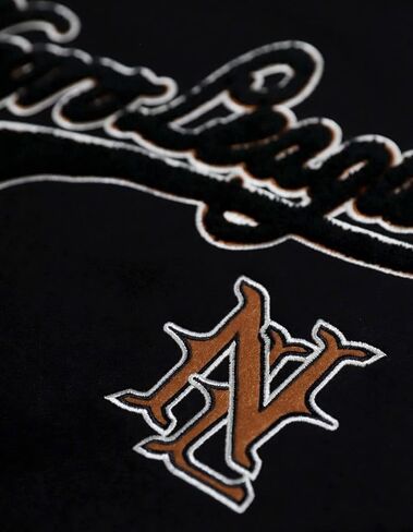Big Boy Negro Leagues NLBM S4 Mens Pulover Hoodie [Black]-ID#34586-15-225-0-0 in Saudi Arabia