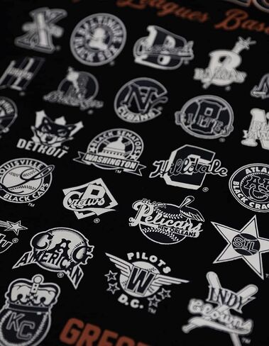 Big Boy Negro Leagues NLBM S4 Mens Pulover Hoodie [Black]-ID#34586-15-225-0-0 in Saudi Arabia