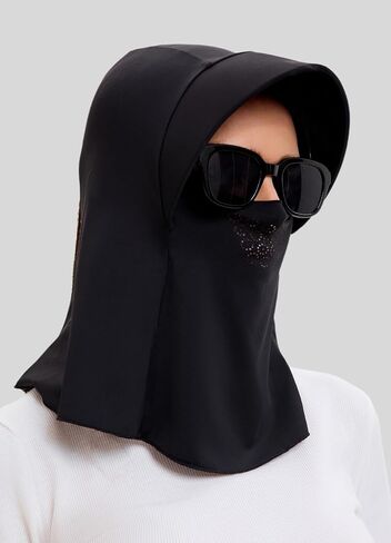 المرأة UPF 50+ حماية من أشعة الشمس Balaclava قناع الوجه التنفس التبريد قناع رأس كامل للرياضة في الهواء الطلق المشي لمسافات طويلة in Kuwait