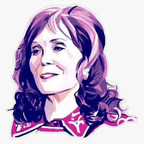 Magnet Loretta Lynn Magnet Vinyl Secal Sticker 5 " in Saudi Arabia