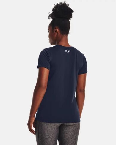 Under Armour Women's Bubble Tech SSC Loose Midnight Navy Shirt. (M) in Saudi Arabia