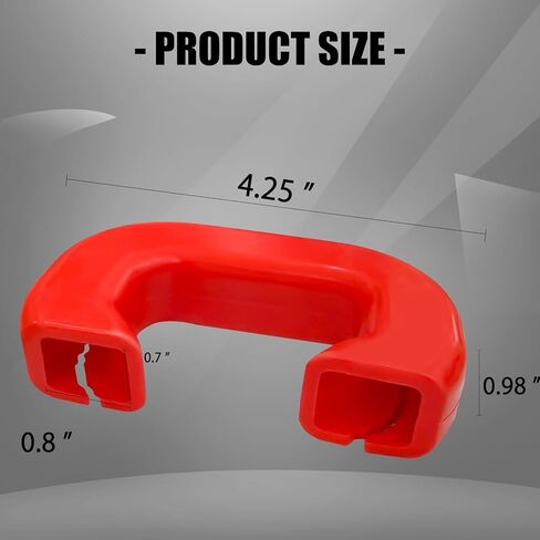 BESTZHEYU Tow Hook Covers Fit for 2007-2024 Chevy Silverado 1500 Hitch Cover Front Customized Car Tow Hooks Compatible with 2007-2024 Chevrolet Silverado 1500 Accessories Red in Kuwait