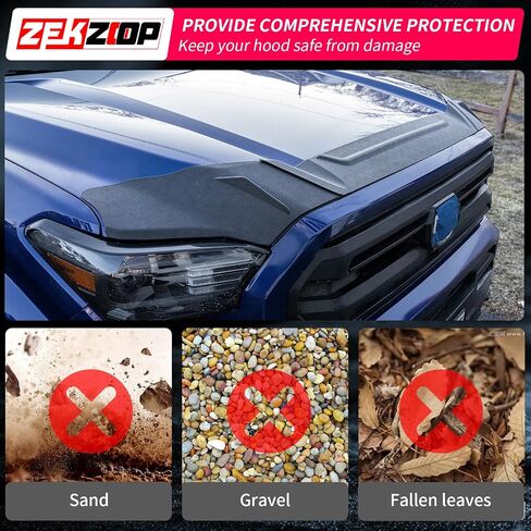واقي هود متوافق مع 2024 2025 تويوتا تاكوما 2025 تويوتا 4Runner 3pcs ABS محرك أقنن محرك محرك السيارة محرك محرك محرك السيارة in Kuwait