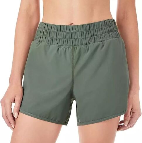 Member's Mark Women's Active Shorts (US, Alpha, X-Large, Regular, Regular, Olive) in Saudi Arabia