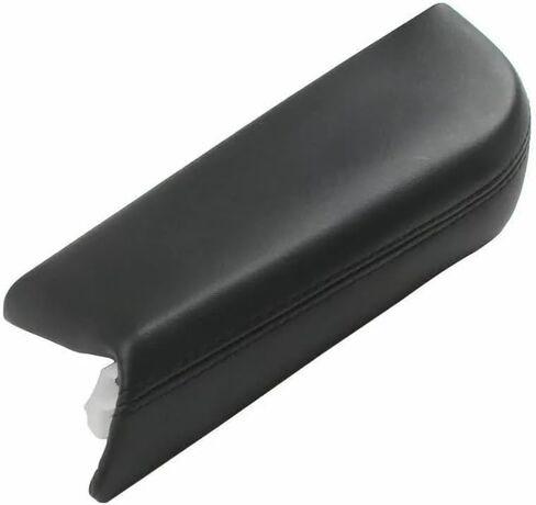 غطاء الأبواب الأمامي اليمنى غطاء مسند ذراع جلدي أسود مناسب لإكسسوارات هوندا Pilot 2009-2015 (جانب الركاب مع قاعدة خلفية) in Kuwait