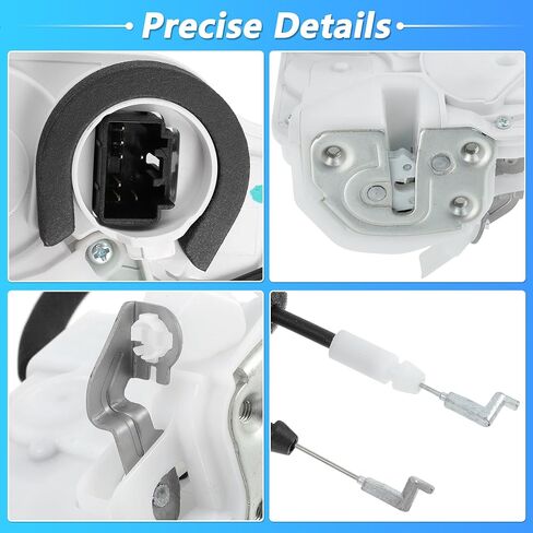 Motoforti Front Left Power Door Lock Latch Actuator for Mazda 3 2010-2013 No.BBM459310E/BBM459310A Door Lock Actuator Assembly Motor Front Driver Side Door Latch Assembly with Rod in Saudi Arabia