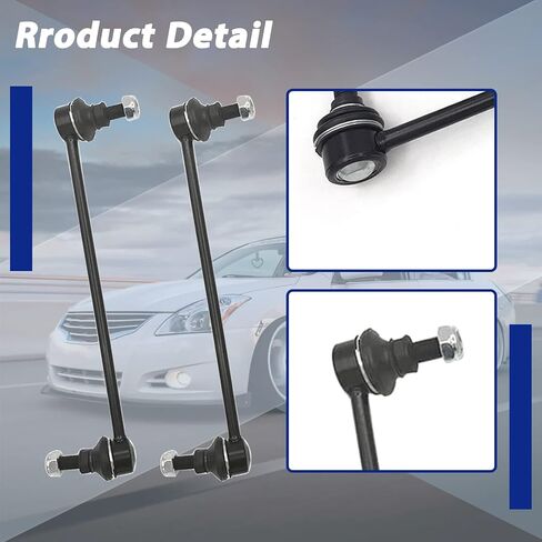 4 Pcs Suspension kit Lower Control Arms w/Ball Joints Sway Bar End Link Replacement for 2007-2012 Nissan Altima(Excludes Hybrid) and 2013 Altima ONLY Couple Models K620195 K750094 in Saudi Arabia