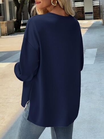 Fisoew Womens غير رسمية من النوع الثقيل ذو الأكمام الطويلة طاقم الطوائف in Saudi Arabia