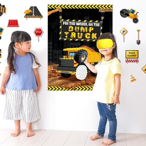 Faccito Carnival Circus Party Games Pin The Horse on The Carousel Large Poster with 24 Pcs Horse Stickers 2 Blindfolds Carnival Pin Set for Circus Birthday Party Decorations Activities Supplies in Saudi Arabia
