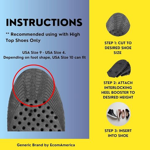 Height Increase Insoles Adjustable Booster, Elevated Boosting Foot Pad Insert Riser Orthotic, Non Slip Cushioned Shoe Lifts, Men Women Unisex, Comfort Breathable Layers with Heel, Arch Support in Saudi Arabia