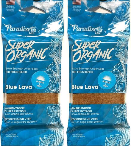 2 Blue Lava Scent Car Air Freshener Block Stone Under Seat Office Home Fragrance in Saudi Arabia
