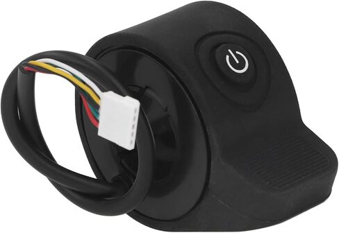 DILWE Electric Scooter Thumb Thumb Thumbttle ، زر واحد ، أسود ، ABS ABS Single Button Scooter Cooter Control Control for Ewdrade in Saudi Arabia