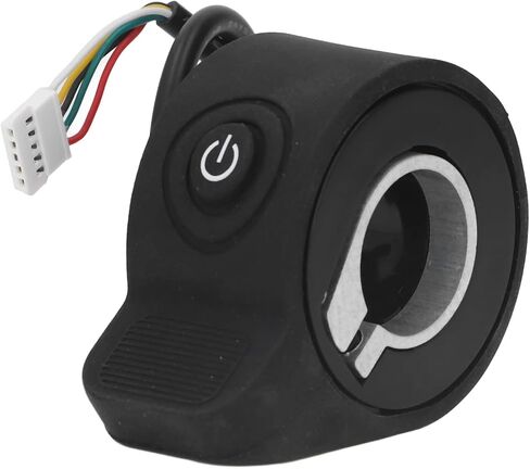 DILWE Electric Scooter Thumb Thumb Thumbttle ، زر واحد ، أسود ، ABS ABS Single Button Scooter Cooter Control Control for Ewdrade in Saudi Arabia