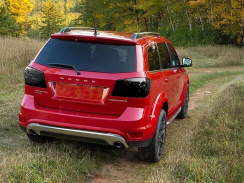 Rvinyl Tail Light Pre Cut Film Tint Cover Kit in Blackout Smoke Compatible with Dodge Journey 2010-2020 - Adhesive Backs in Saudi Arabia