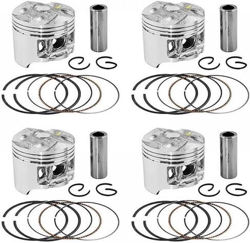 Motorcycle Piston Rings Kit Compatible With CBR250RR CBR22 KAZ MC22 CB250 MC23 Jade Hornet 250 Bore Size 48.5mm To 49.5mm(1Set 49.5mm) in Saudi Arabia