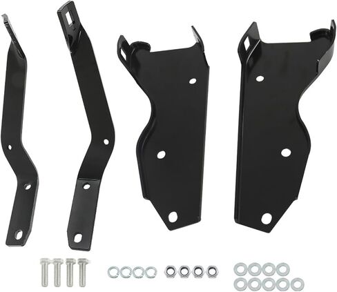 LABLT BUMPER BUSPERSTIONTS PICKUP 2WD / 4WD 1964-1972 ، F-100 ، F-250 ، F-350 ، Black ، Steel in Saudi Arabia