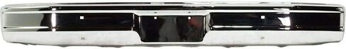 Front Bumper Chrome Steel Without Impact Strip Holes Direct Replacement Compatible With 1980-1986 Ford Bronco/F Series FO1002167 E1TZ17757A in Saudi Arabia
