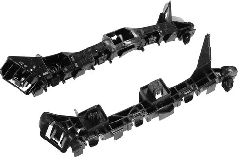 Motoforti Pair of Front Bumper Bracket Retainer Spacer Mounting Support Driver and Passenger Side 71193-T5A-000 for Honda Fit 2015-2020 Plastic Black Long-lasting in Saudi Arabia