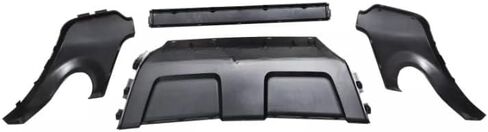 المصد الخلفي Lower FaLance لوحة Kit LR026329 LR026328 متوافق مع 2012-2019 Range Rover Evoque 4 قطع الخلفية شريط التمرير الخلفي يعزز تصميم المصد الخلفي تصميم in Kuwait