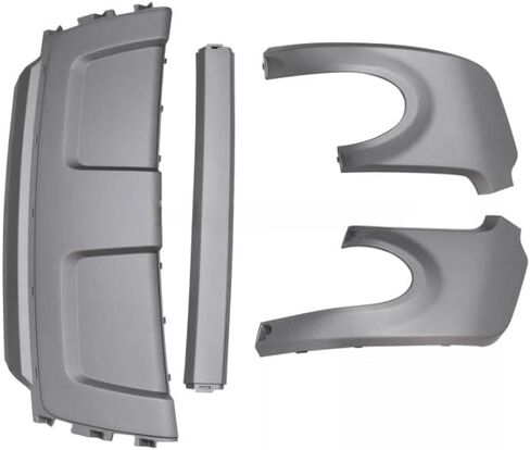 المصد الخلفي Lower FaLance لوحة Kit LR026329 LR026328 متوافق مع 2012-2019 Range Rover Evoque 4 قطع الخلفية شريط التمرير الخلفي يعزز تصميم المصد الخلفي تصميم in Kuwait