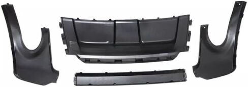 المصد الخلفي Lower FaLance لوحة Kit LR026329 LR026328 متوافق مع 2012-2019 Range Rover Evoque 4 قطع الخلفية شريط التمرير الخلفي يعزز تصميم المصد الخلفي تصميم in Kuwait